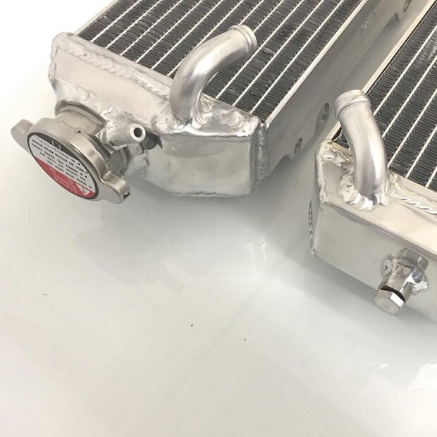 Satz Oversize Racing Aluminium Wasserkhler Suzuki DRZ400E 00-01 NEU