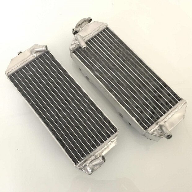 Set Oversize Racing aluminum water cooler Suzuki DRZ400E...