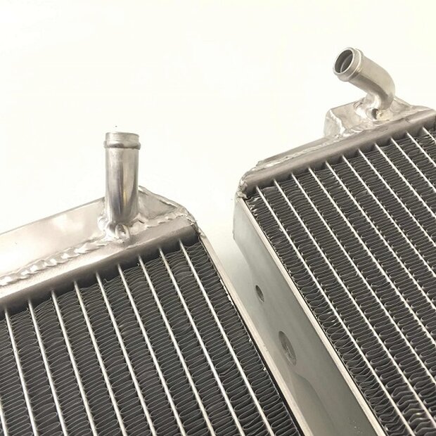 Set Oversize Racing aluminum water cooler Suzuki DRZ400E 00-01 NEW