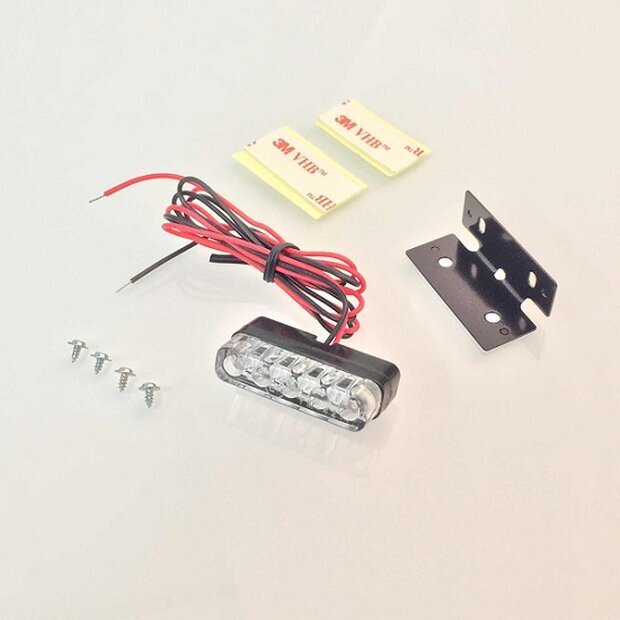 Arlows Universal 3 LED Mini Kennzeichenbeleuchtung 12V Nummerschild Lampe e-gepr�ft