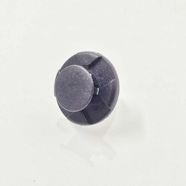 Arlows 10x plastic rivet black clip screw 8mm clamping 001