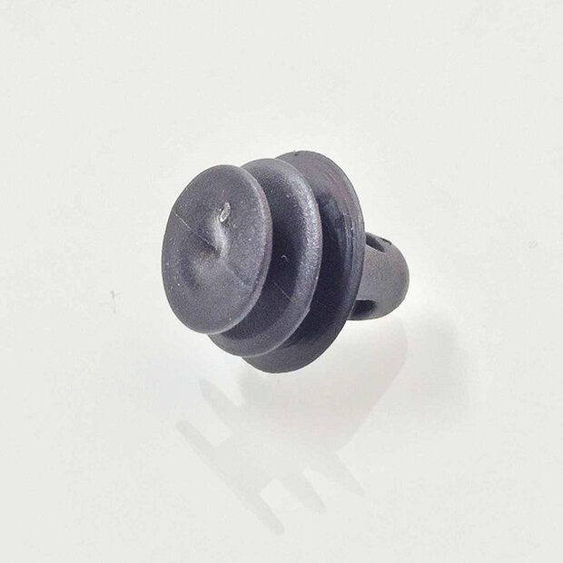 Arlows 10x Plastic Rivet Black Clip Holder 8,5mm Clamping...
