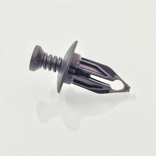 Arlows 10x Plastic Rivet Black Clip Screw 12,5mm Clamping 025