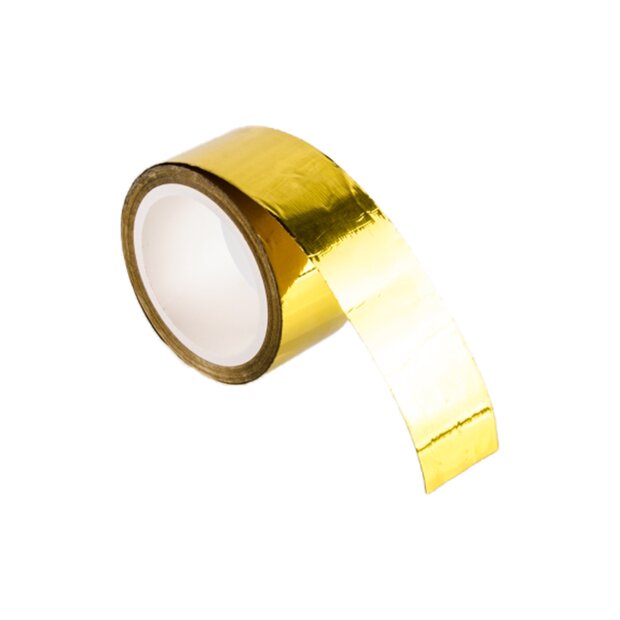Arlows 4,5m Hitzeschutzband ( Gold reflektierend / selbstklebend / 50mm Breite )