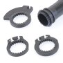 Arlows Plastic throttle tube for 22 mm Handlebar with 3 throttle cable adapters