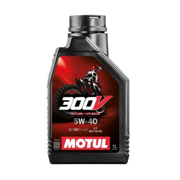 1 Liter Motul 300V 4T Factory Line 5W40 Engine Oil...