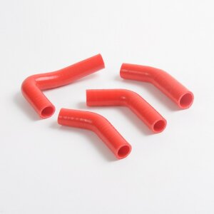 Arlows Silicone Hose Kit Hoses Yamaha RD350 RZ350 LC Red
