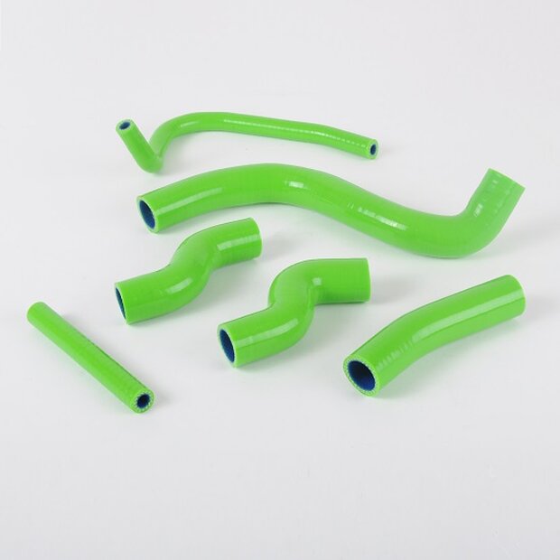 Arlows Silicone hose kit hoses Kawasaki Z1000 10-13 green...