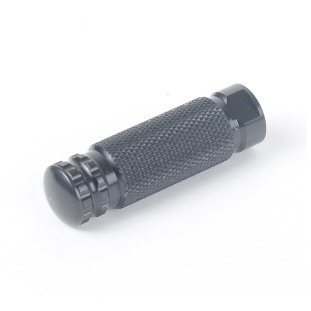 Arlows replacement footrest for racing footrest system black M8 rigid footrests