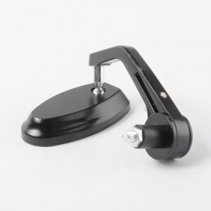 Arlows 2x CNC Handlebar End Mirror Handlebar Mirror Black...