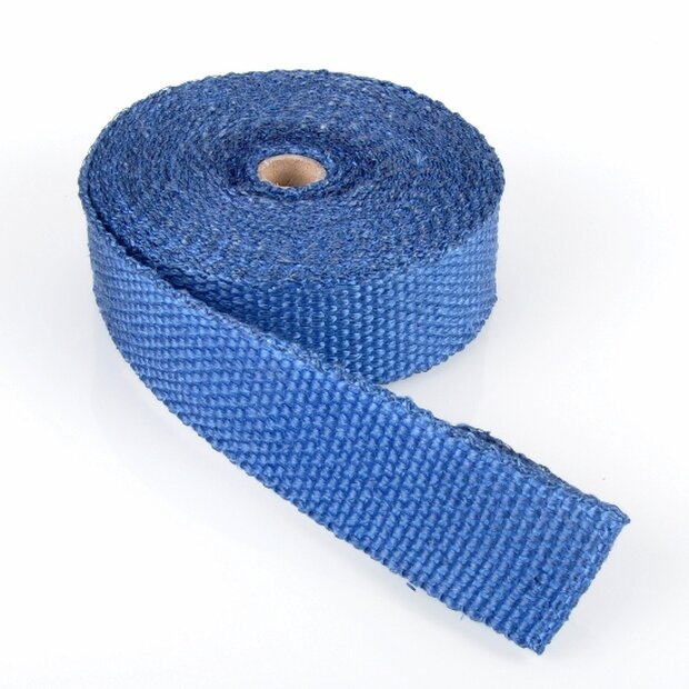 Arlows 10m Keramik Heat Wrap Blue (Width: 50mm)