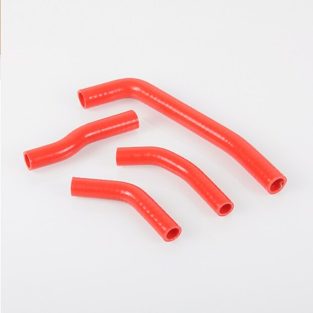 Arlows Silikon Schlauchkit Schluche Khler Khlerschlauch Honda CRF250 R CR250F 2010-2013 Rot