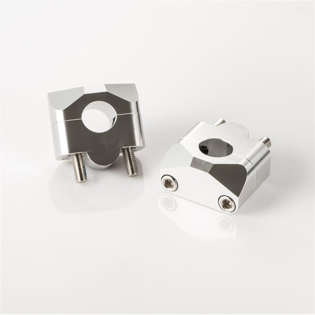 Arlows CNC handlebar adapter 22mm incl. 15mm rise