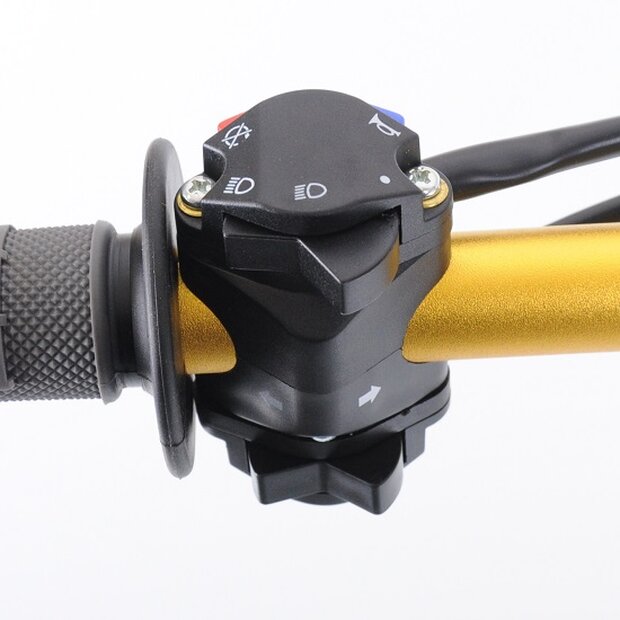 Arlows complete handlebar switch unit light switch horn...