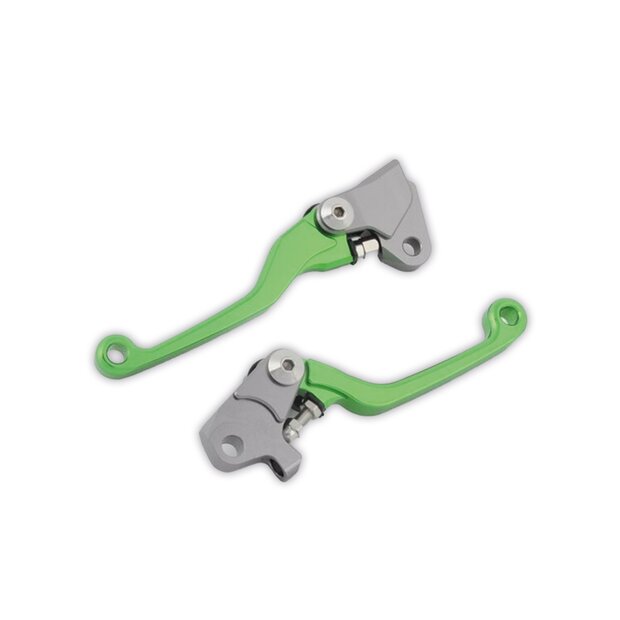 Arlows MX CNC lever GREEN Clutch lever Brake lever...