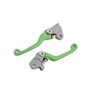 Arlows MX cnc green clutch lever lever lever Kawasaki KX250F KXF 250 13-15 L61M/R65M