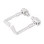 Arlows Aluminium Hebelschutz Set Bremshebel Kupplungshebel lever Guard Handguards silber