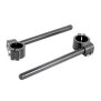 Arlows CNC Clip-on handlebars 45 mm adjustable