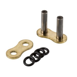 Arlows 420V O-ring motorcycle chain lock rivet lock gold