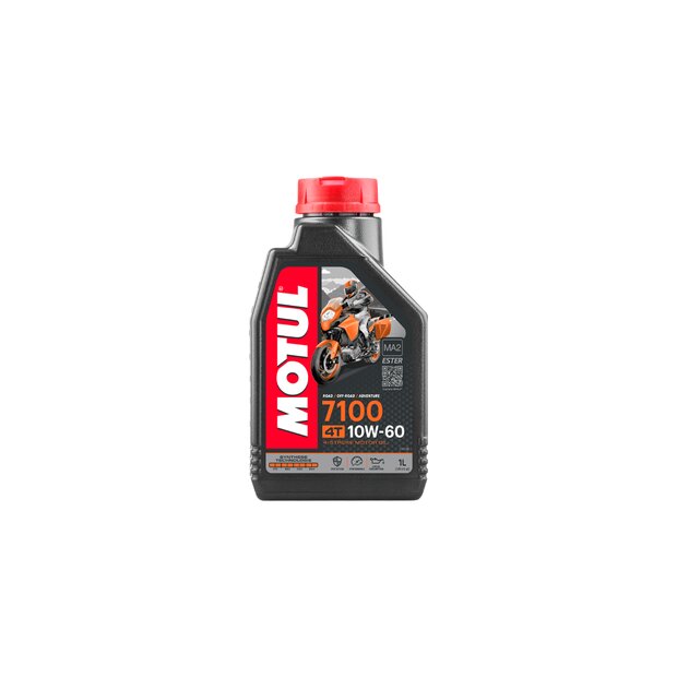 1 liter Motul 7100 MA2 10w60 4stroke engine oil ( fully...