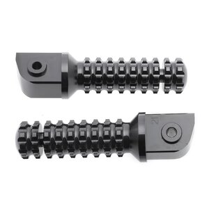 Arlows footrests CNC black rear Honda CBR1000RR SC57 SC59...