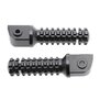 Arlows Footpegs CNC Black rear Suzuki GSXR 600 1000 GSX R K5 K6 K7 K8 07 08 09