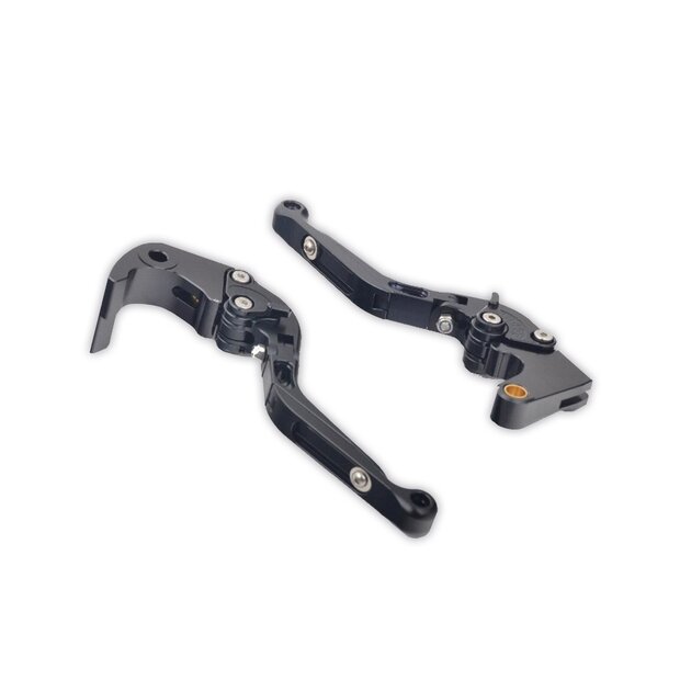 Arlows CNC lever black folding short Suzuki GSX-R GSXR...