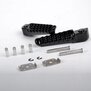 Arlows Footpegs rear Kawasaki ZX 6 9 10 R Ninja 03 09 11 Z750 Z1000 Black