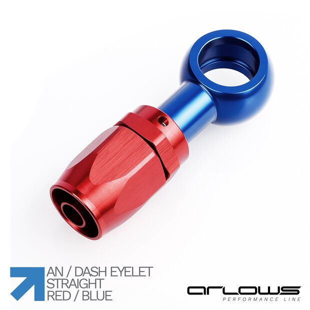 Arlows �16,5mm Aluminium Ring with Dash 8 (3/4 - 16 UNF) Fitting