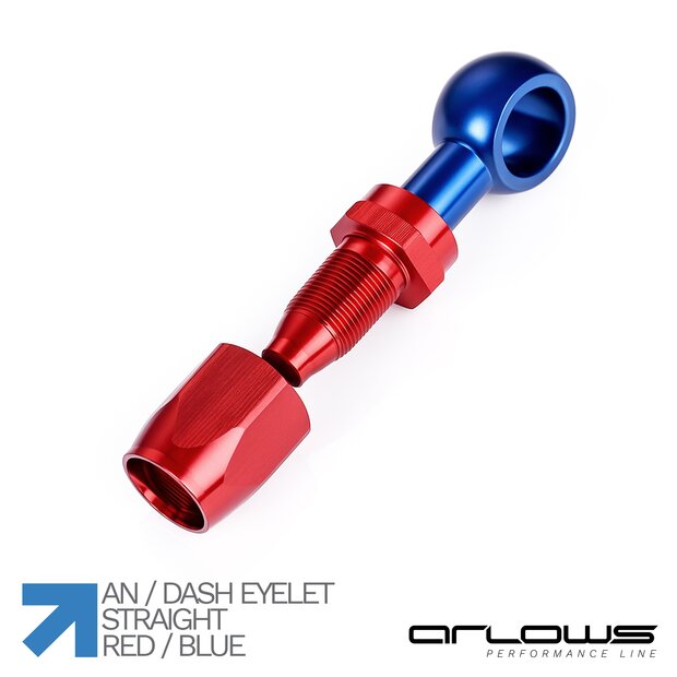 Arlows �16,5mm Aluminium Ring with Dash 8 (3/4 - 16 UNF) Fitting