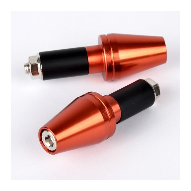 Arlows CNC-Lenkergewichte T5K – 14 mm Innenklemmung – Orange
