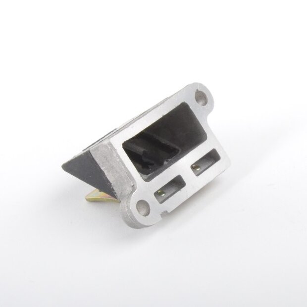 Arlows reed valve block for 50cc AC + LC Morini engines Atala Aprilia Derbi Italjet Suzuki Malaguti