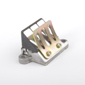 Arlows reed valve block for 50cc AC + LC Morini engines...