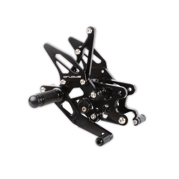 Arlows racing rearset suzuki gsx-r 1000 17-18 black