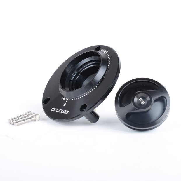 Arlows Racing tank cap Quick Lock Yamaha R1 RN32 RN49 RN65 R6 RJ11 RJ15 RJ27