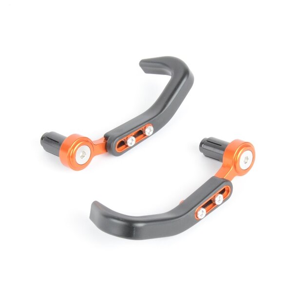 Arlows aluminum lever guard SET orange lever Guard...