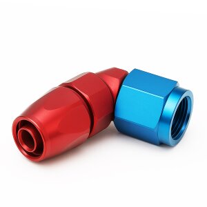 Arlows Aluminium AN / Dash Fitting - 90° Blockwinkel -