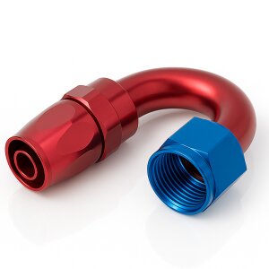 Arlows Aluminium AN / Dash Fitting - 180° -