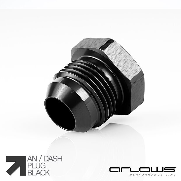 Arlows Verschlussstopfen Schwarz Dash 20 (  1 5/8 - 12 UNF )