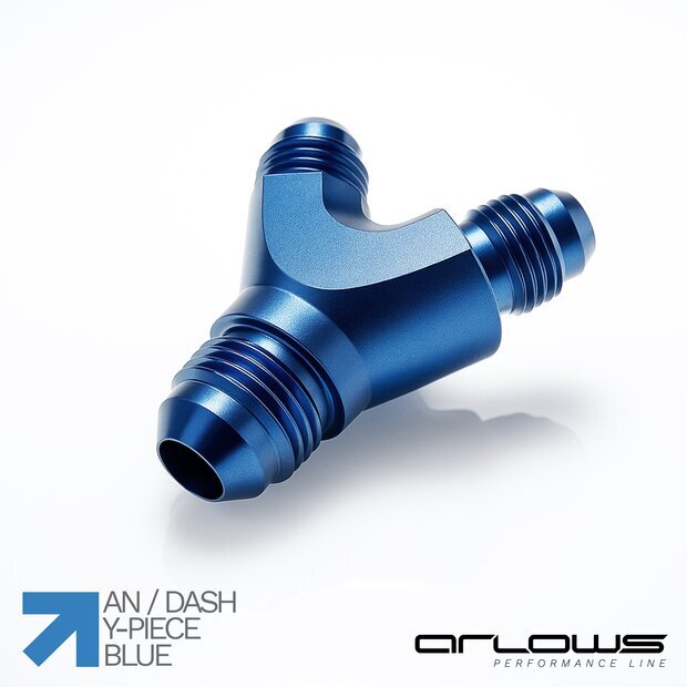 Arlows Y-Verteilerblock Alu 1x Dash 6 / 2x Dash 6