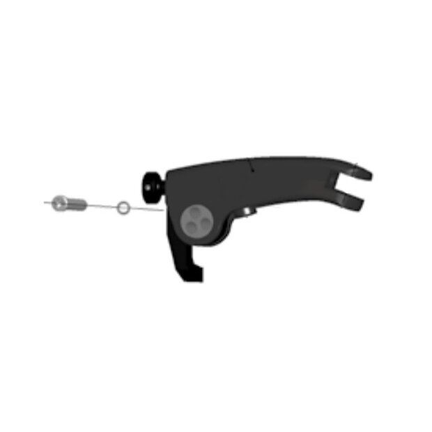 Magura brake lever part 1 lever base brake fitting HC3 black