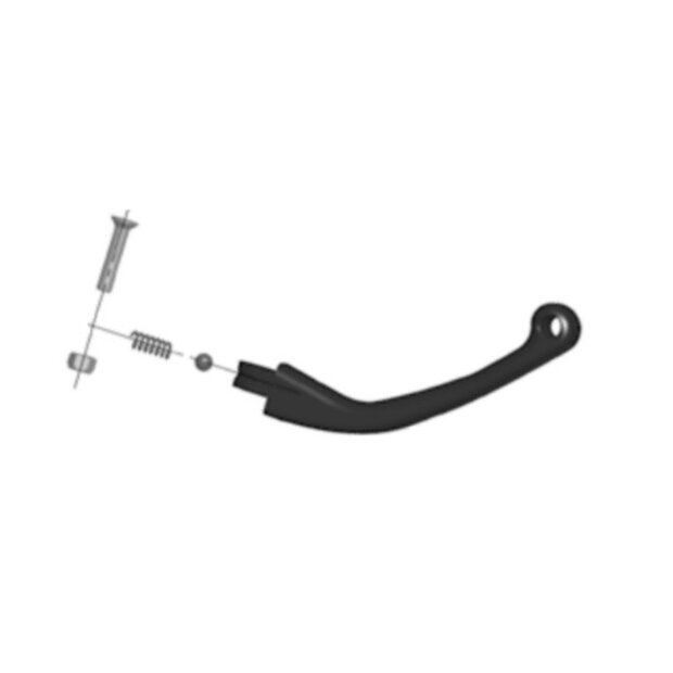 Magura brake lever part2 folding lever fitting HC3 black,...