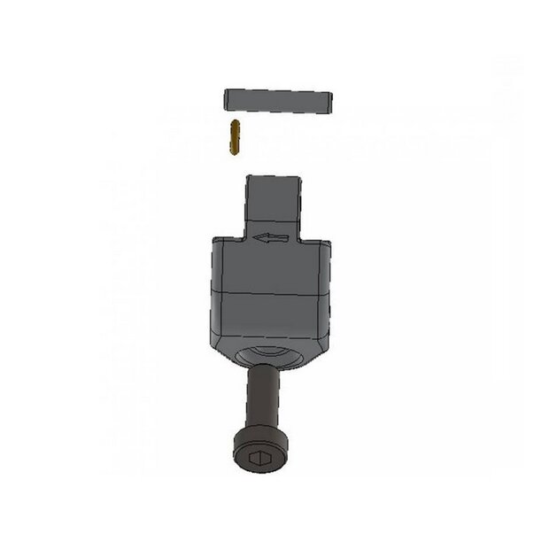 Magura handlebar clamp Clamp fitting HC1 black