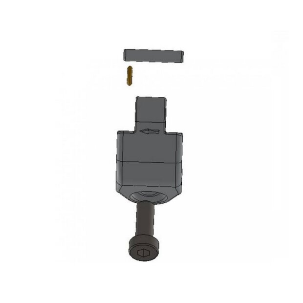 Magura handlebar-mounting clamp control HC1 black