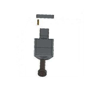 Magura handlebar-mounting clamp control HC1 black