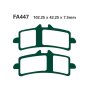 EBC sintered-brake pads FA447HH set Ducati Diavel 1200 1260 S ABS Monster 2013–2022
