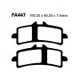 EBC sintered-brake pads FA447HH Ducati Panigale 1100 1199 1299 S R ABS 2012–2023