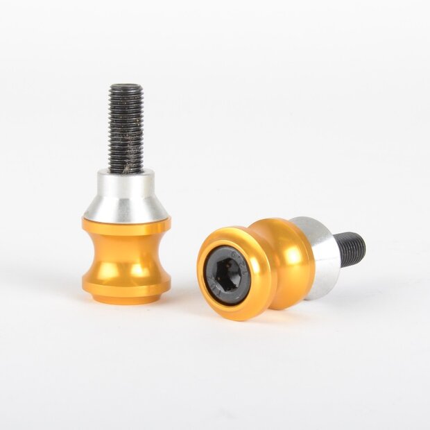 M10 St�nderaufnahme gold eloxiert Bobbins Aufnahme...