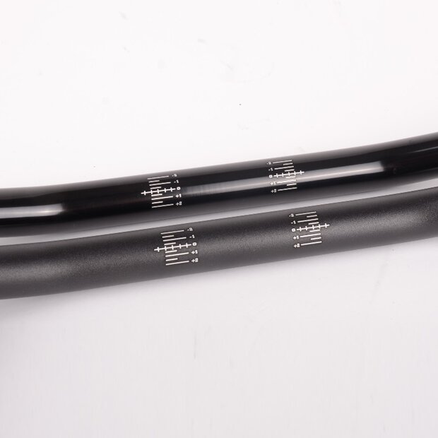 Arlows A00 22mm aluminum superbike handlebars black matt