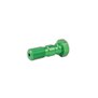 Aluminium double banjo bolt M10x1.00 brake line Green anodised